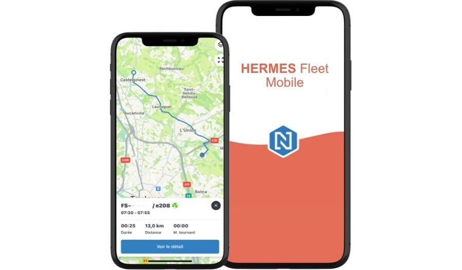 appli hermes fleet mobile